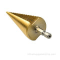 Step Cone Bor Titanium Bit Set